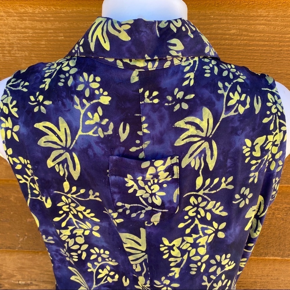 OJAI Vintage Floral Island Style Tank Skirt Set - Picture 12 of 13